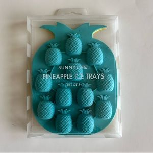🙂4/$20 Sunny Life Pineapple Ice Trays